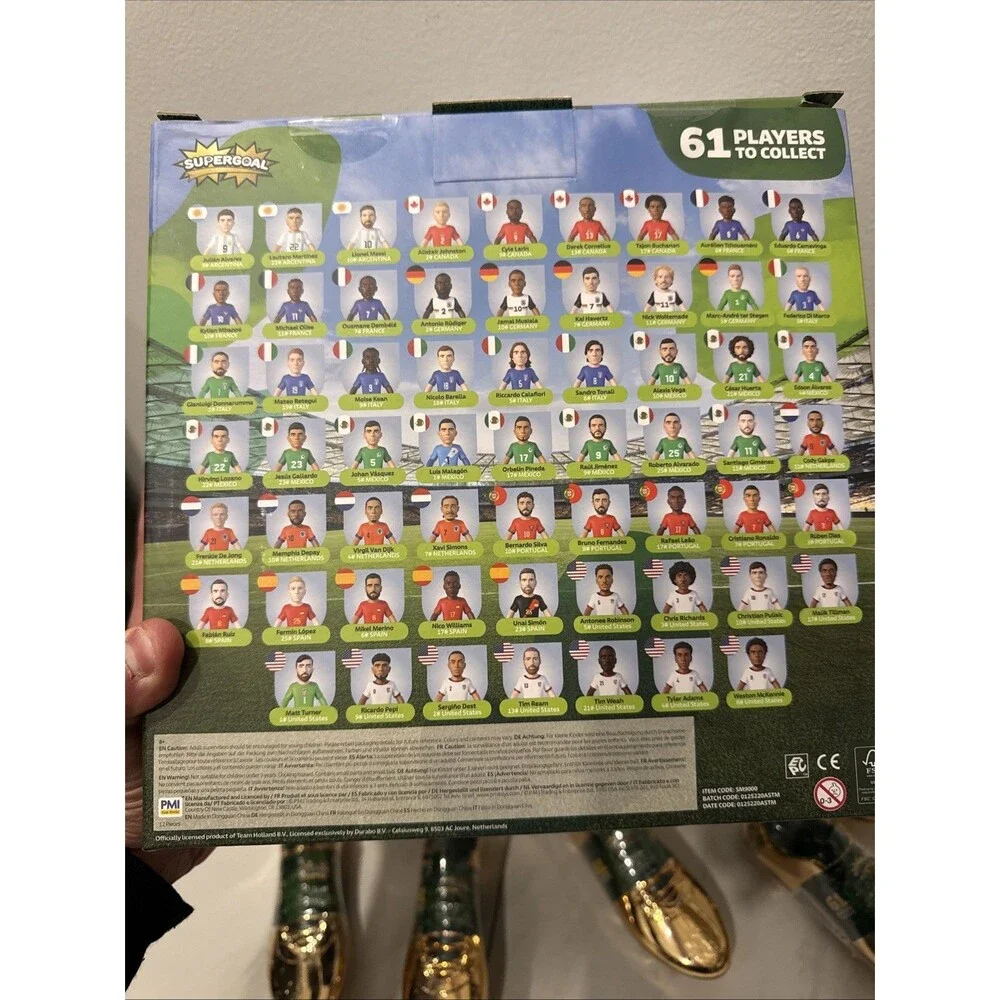 SUPERGOAL GOLD Cleat Shoe Capsule - Lot Of 8